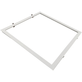 Green-ID Click-Fit hvid påbygningsramme for 30x120 back-lit LED panel