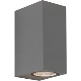 Astro Chios 150 grå væglampe. max 2x6W GU10 led IP44 udendørs