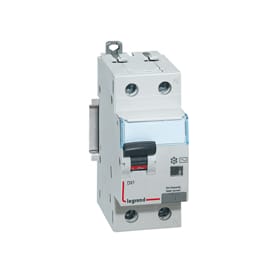 Kombinasjonsbryter DX3 Automatsikring/HPFI C 16A 30mA 1P+N 6/6kA type A