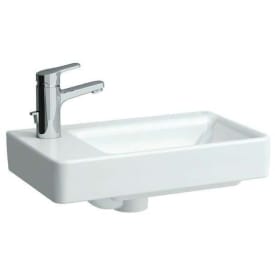 Laufen Pro S servant, 48x28cm, venstre, hvit