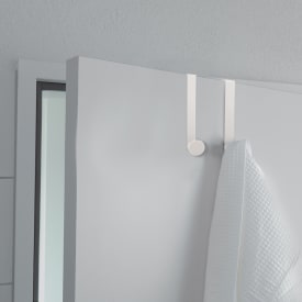 Kleina Wolke Spirella Ronda dörrkrok, matt vit