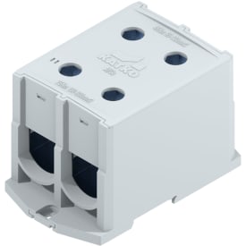 Katko Klemme AL/CU KL2x300, 2x95-300 mm², 800/1040A, grå