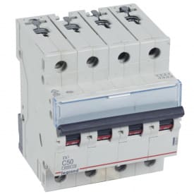 Legrand TX3 automatsikring C 4P+N, 50A