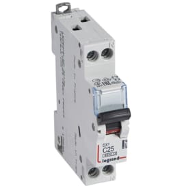 Legrand DX3 automatsikring C 1P+N, 25A