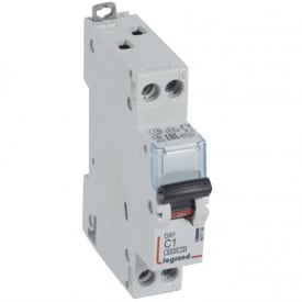 Legrand DX3 automatsikring C 1P+N, 1A