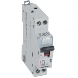 Legrand DX3 automatsikring C 1P+N, 3A