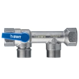 BWT Multiblok 3/4" Ventil med inbyggd bypass, backventiler
