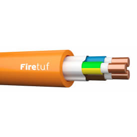 1000 meter Brandsikkerkabel Firetuf FRHF 3G1,5 orange, KL.1, T500