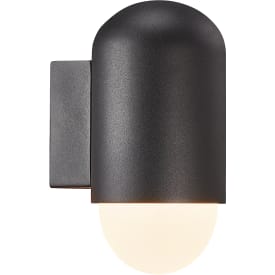 Nordlux Heka vägglampa utomhus, svart