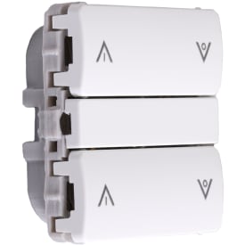 XL Hue-kompatibel ZigBee push, opp/ned til LK FUGA hvit