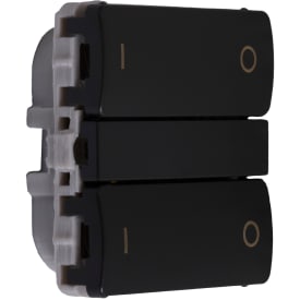 Smartkontakten Zigbee batteritryk til LK Fuga, tænd/sluk, grå