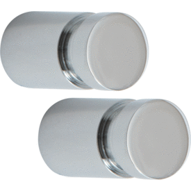 Lavabo Luna håndkleknagg, 2 stk., krom