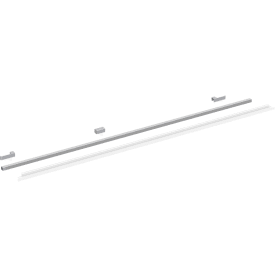 Dansani Match gulvprofilkit, niche, krom, 1 stk.