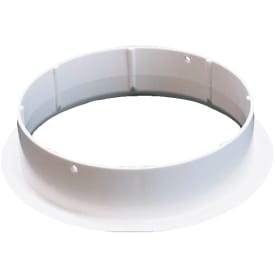 Duka rørstuds til S7 badventilator, Ø100 mm, hvid