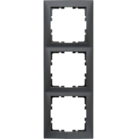 Berker Ramme 3 modul S.1 antracit