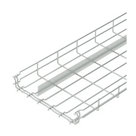 3 meter Gitterbakke GRM-T 55x300 Med 1 delespor G El-forzinket