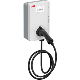 ABB Terra laddningsstation för bilar, laddningskabel, AC, RFID, 22kW, 32A