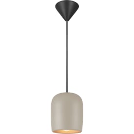 Nordlux Notti 10 pendellampa, grå