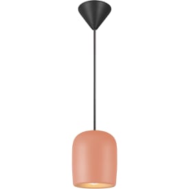 Nordlux Notti 10 pendellampa, terrakotta röd