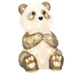 8 stk Konstsmide udendørs julepanda