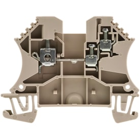 Gennemgangsklemme WDU 2,5/1,5 ZR, beige