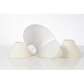 Lampeskærm Emma Palacio H 20,5 cm creme