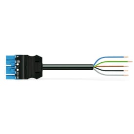 WINSTA® MIDI tilslut.kabel Eca han/fri 5G2,5 mm² 1m HF blå
