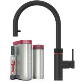 Quooker Flex Pro3 køkkenarmatur, 5-i-1, sort