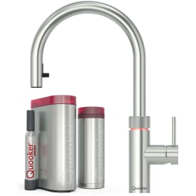 Quooker Flex Pro3 køkkenarmatur, 5-i-1, stål