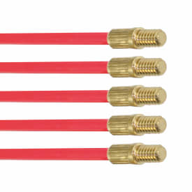 Super Rod søkestang, 1 meter, 5 stk, rød