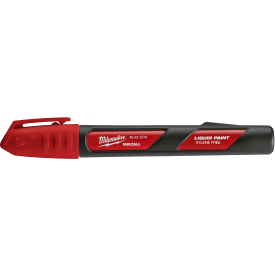 Milwaukee Inkzall merkepenn, flytende blekk, rød