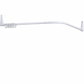 Van Der P Erica2000 dusjforhengstang, 85x85 cm, hvit