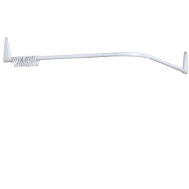 Van Der P Erica2000 badeforhængsstang, 70x160 cm, hvid