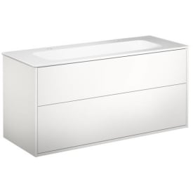 Gustavsberg Artic møbelpakke, 120x47 cm, hvit/hvit