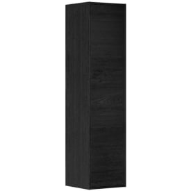 Gustavsberg Artic højskab, 39,9x165 cm, sort ask