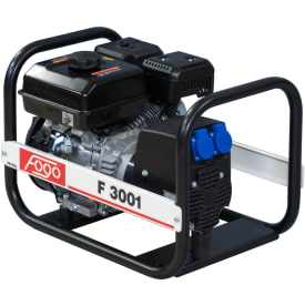 Fogo F3001 generator 230V, 3,0 kW, Rato benzinmotor