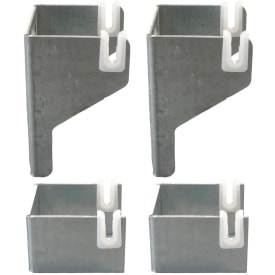 Hudevad Bæringer 40 mm - Sæt á 2 stk.