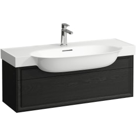Laufen The New Classic servantskap, 117,6x31,6 cm, sort eik