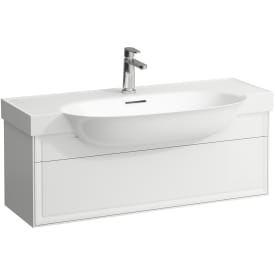 Laufen The New Classic tvättställsunderskåp, 117,6x31,6 cm, vit högglans