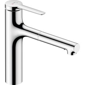 Hansgrohe Zesis M33 køkkenarmatur, udtrækstud, krom