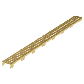 RIST LINE VIENNA 800, Messingfarvet, Rist: 50x732 mm, Stål