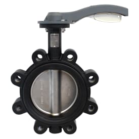 Frese butterflyventil DN65 Lug EPDM duktilt jern lakkert svart