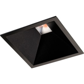 SG Soft Square sort indbygningsspot, 2700K