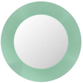 Kartell Laufen All Saints speil, Ø78 cm, grønn