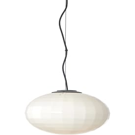 Halo Design Mesh pendellampa, opal, Ø36 cm