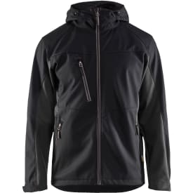 blåkläder softshell jakke 47532, sort/mørk grå str. XL