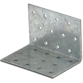 100 stk Vinkelbeslag 40 x 40 x 60 x 2,5 mm, FZB, 100 stk.