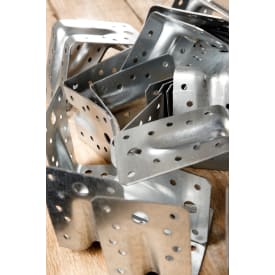 Vinkelbeslag V7 m/rib, 70 x 70 x 55 x 2,0 mm, FZV, 50 stk.