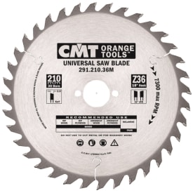 HM klinge CMT  210x30  -36t