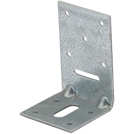 Vinkelbeslag P2-12 med ribbe, 90 x 60 x 60 x 2,5 mm, FZB, 50 stk.